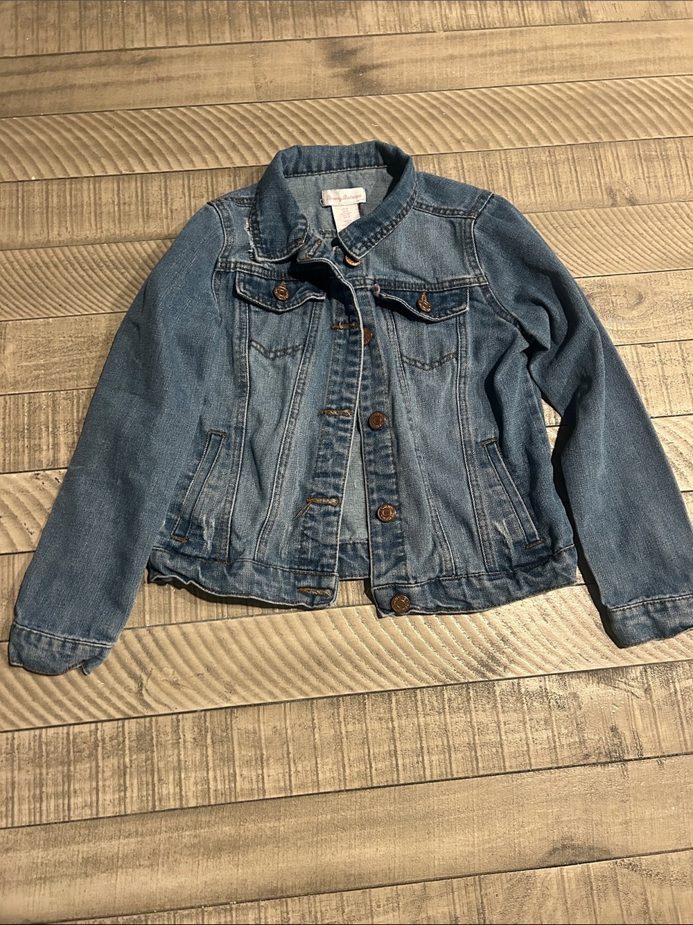 Tommy Bahama Kids Light Blue Denim Jean Jacket